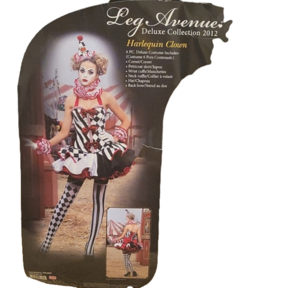 Harleyquinn Clown Leg Avenue Costume